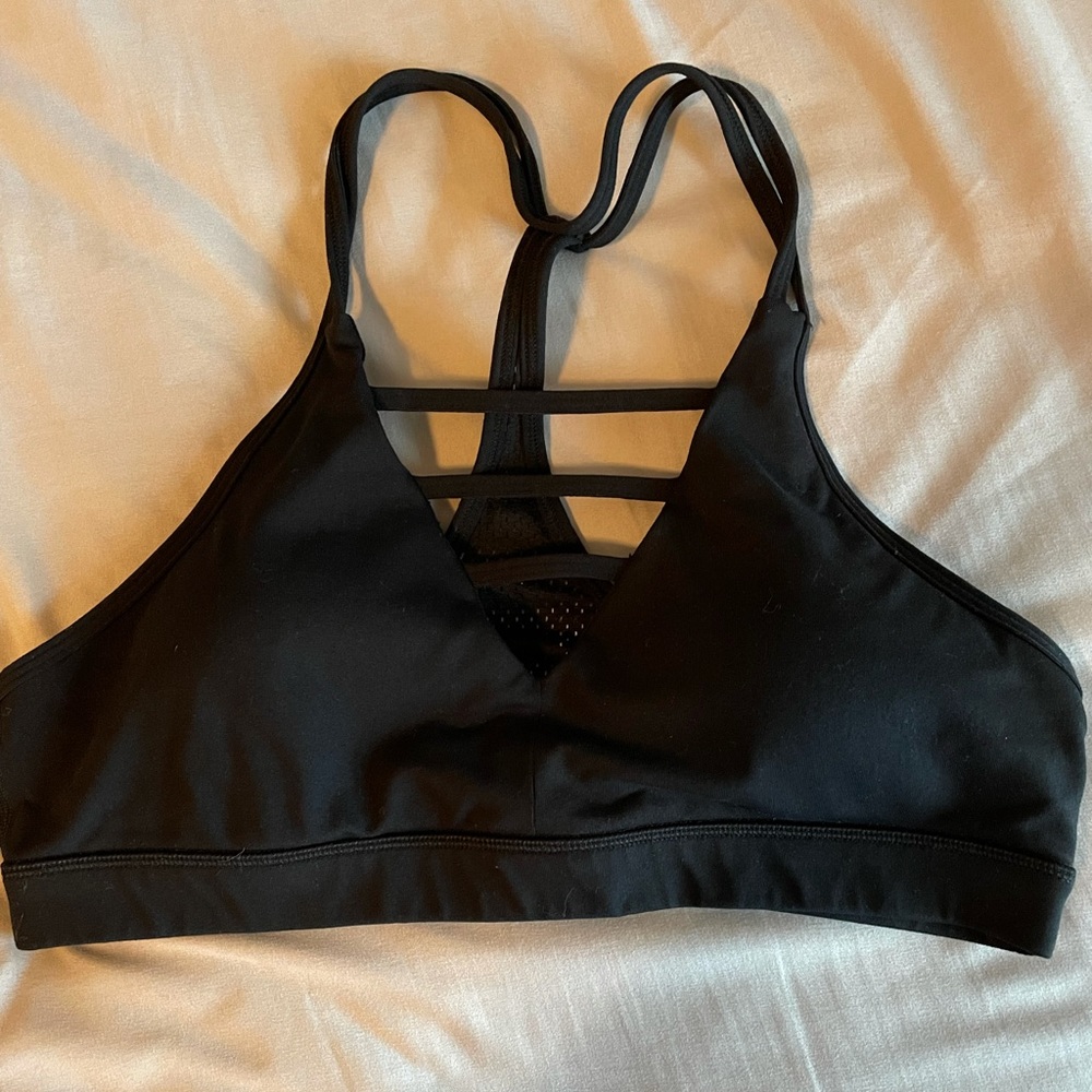 Zyia Black Grid Bra